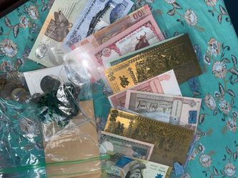 Foreign Coins and currency