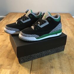 Jordan 3 Pine Green 