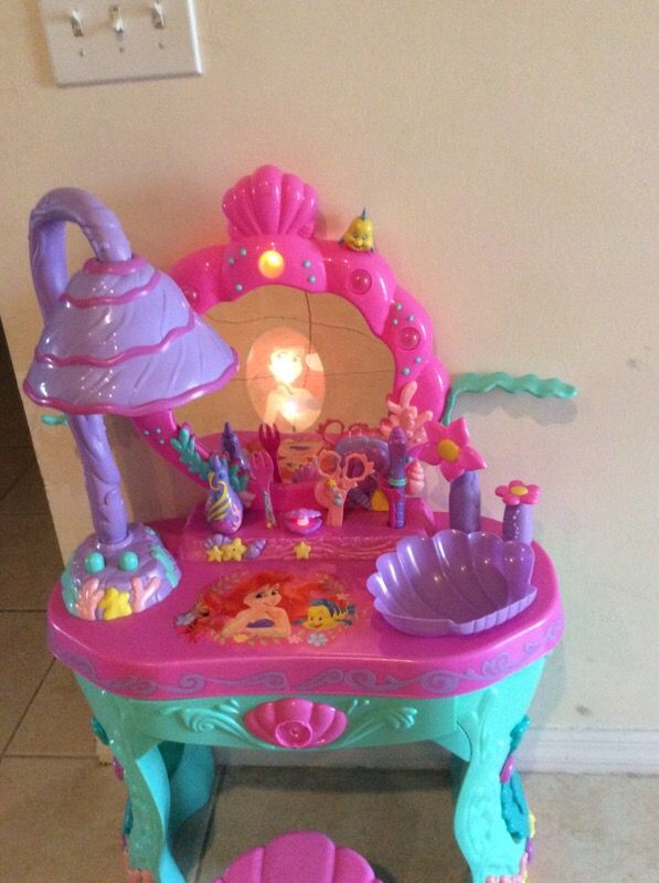 The little mermaid salon and Vanity