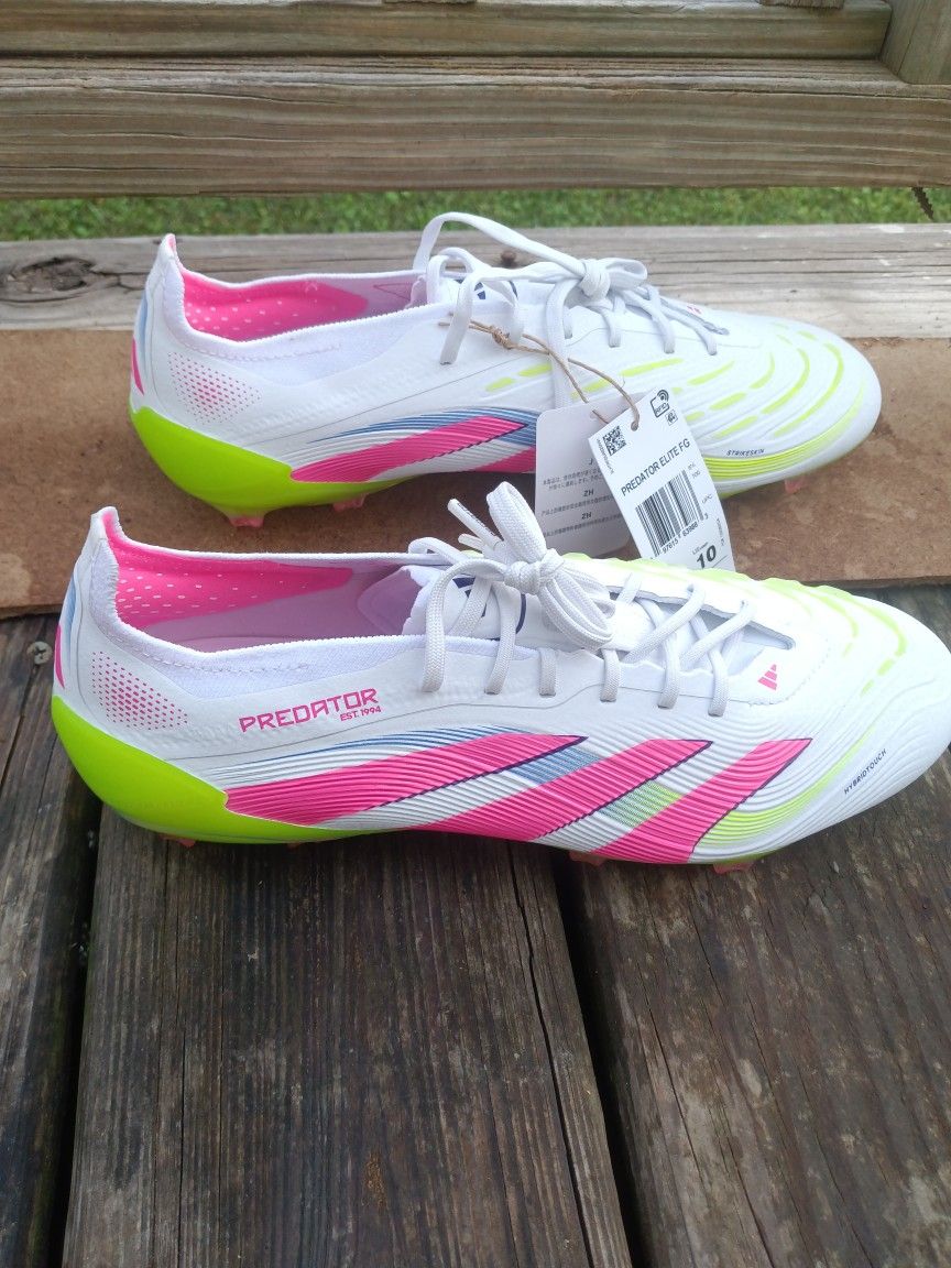 Adidas predator Elite FG Soccer Cleats Size 9 Men