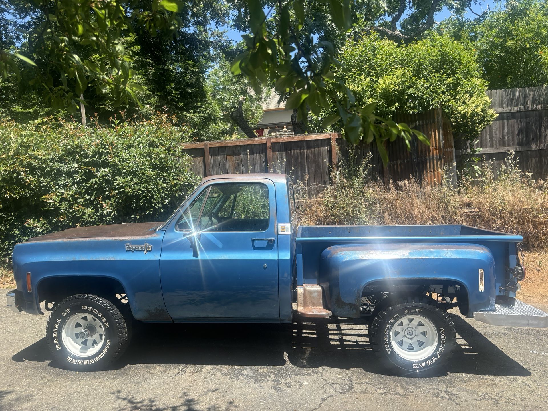 1974 Chevy Cheyenne 4x4 ShortBed step side Runs And Drives