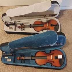Full Size 4/4 Adult Violin in Case - READ