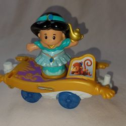 Little People Disney Princess Parade Jasmine Float Train Car 