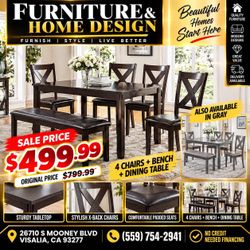 6pcs Dining set