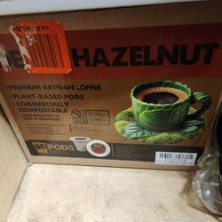 Ekocup Decaf Hazelnut 80 count cups