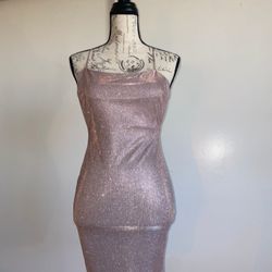 Small Party Dress /Vestido Brilloso De Fiestas 