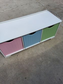 Small toy storage Drawers are wood not plastic