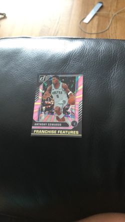 Anthony Edwards basketball card 31 out of 50 numbered
