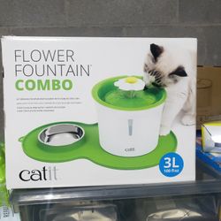 Cat Fountain Includes Filter.