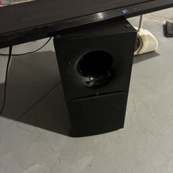 Sony Sound Bar And Sub 