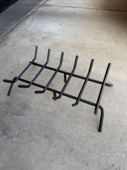 New Heavy Duty Iron Fireplace Grate 