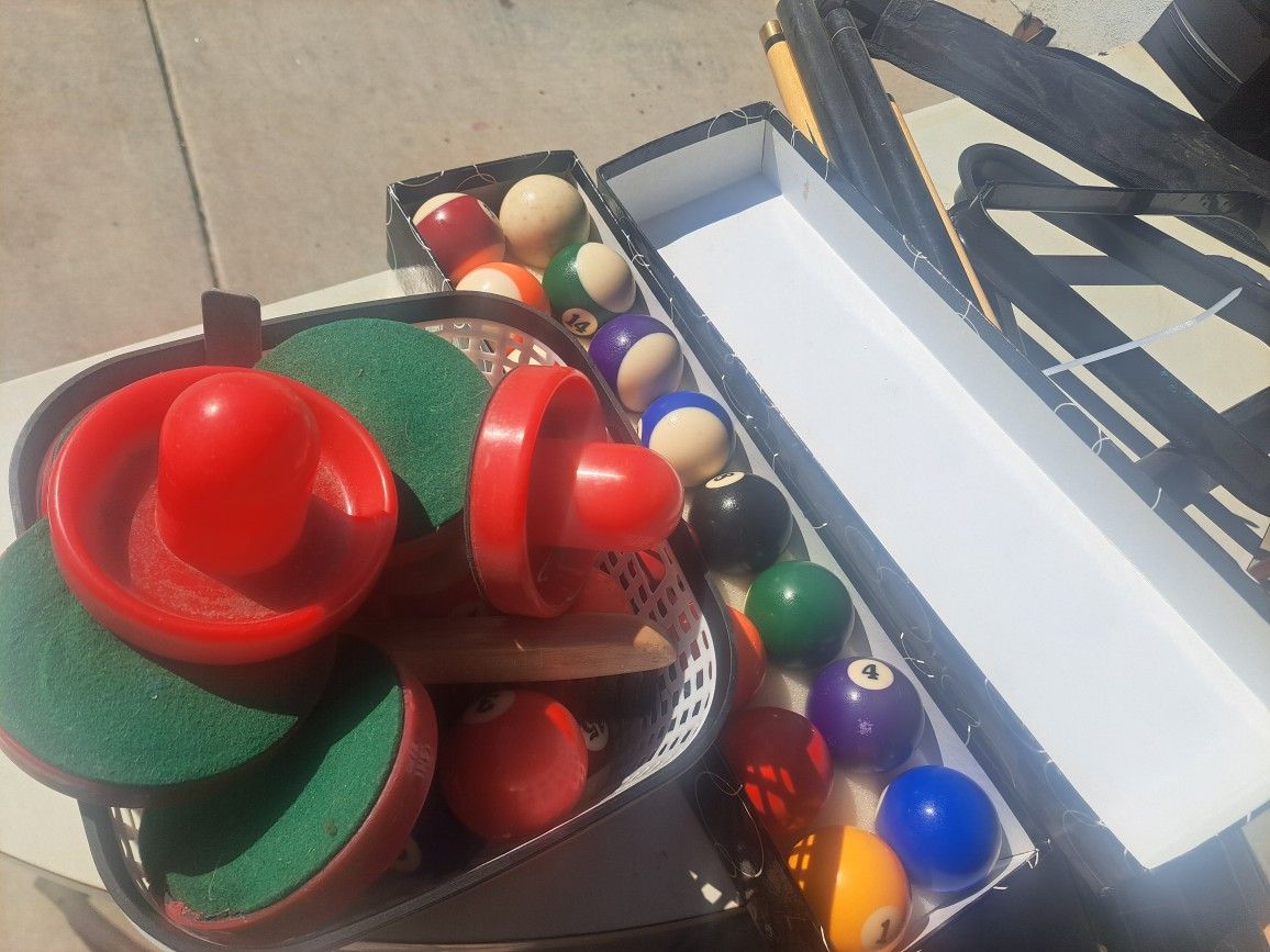pool table stuff 