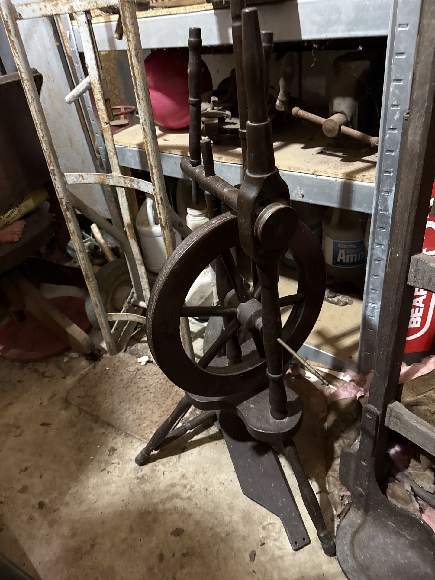 Antique Spin Wheel