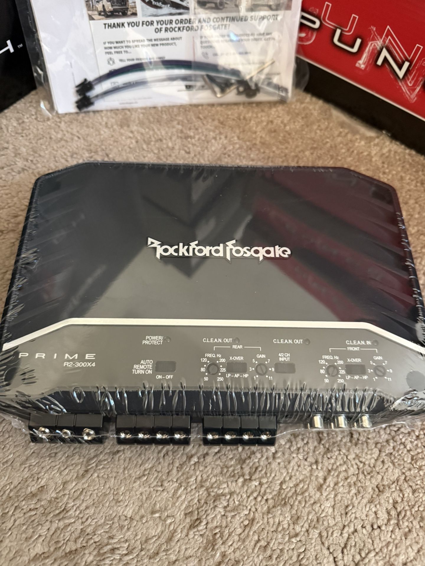 Rockford 4 Channel Amp