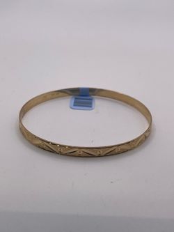 14kt bangle solid