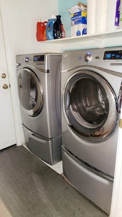 Washer & Dryier Stainless Front Loaders