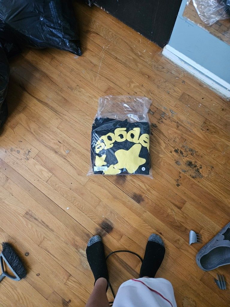 Sp5der Hoodie Black Beluga