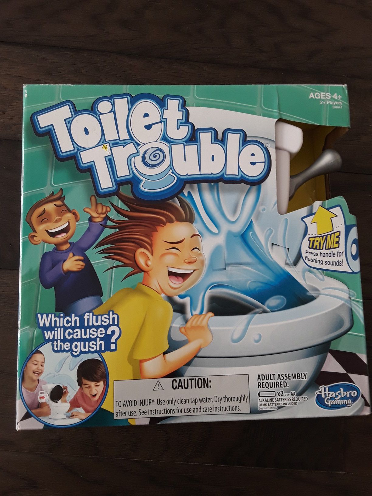 TOILET TROUBLE GAME