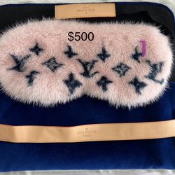 Louis Vuitton Mink Sleep Mask
