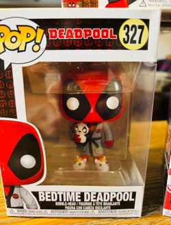 Bedtime Deadpool pop head