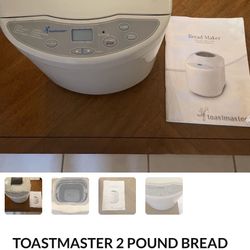 TOASTMASTER 2 POUND  BREAD MACHINE