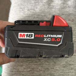 Milwaukee M18 5.0 Ah Battery