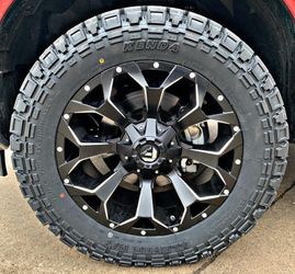 20 inch fuel wheel;s and tires