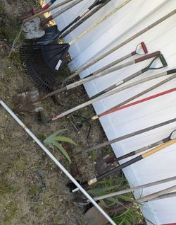 Garden tools 8$ any.  Take all better