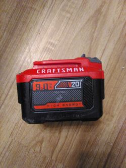 Craftsman 20V 9.0Ah High Energy battery
