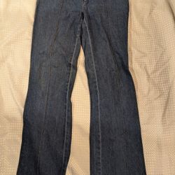 Vintage Flare Straight Line Jeans 