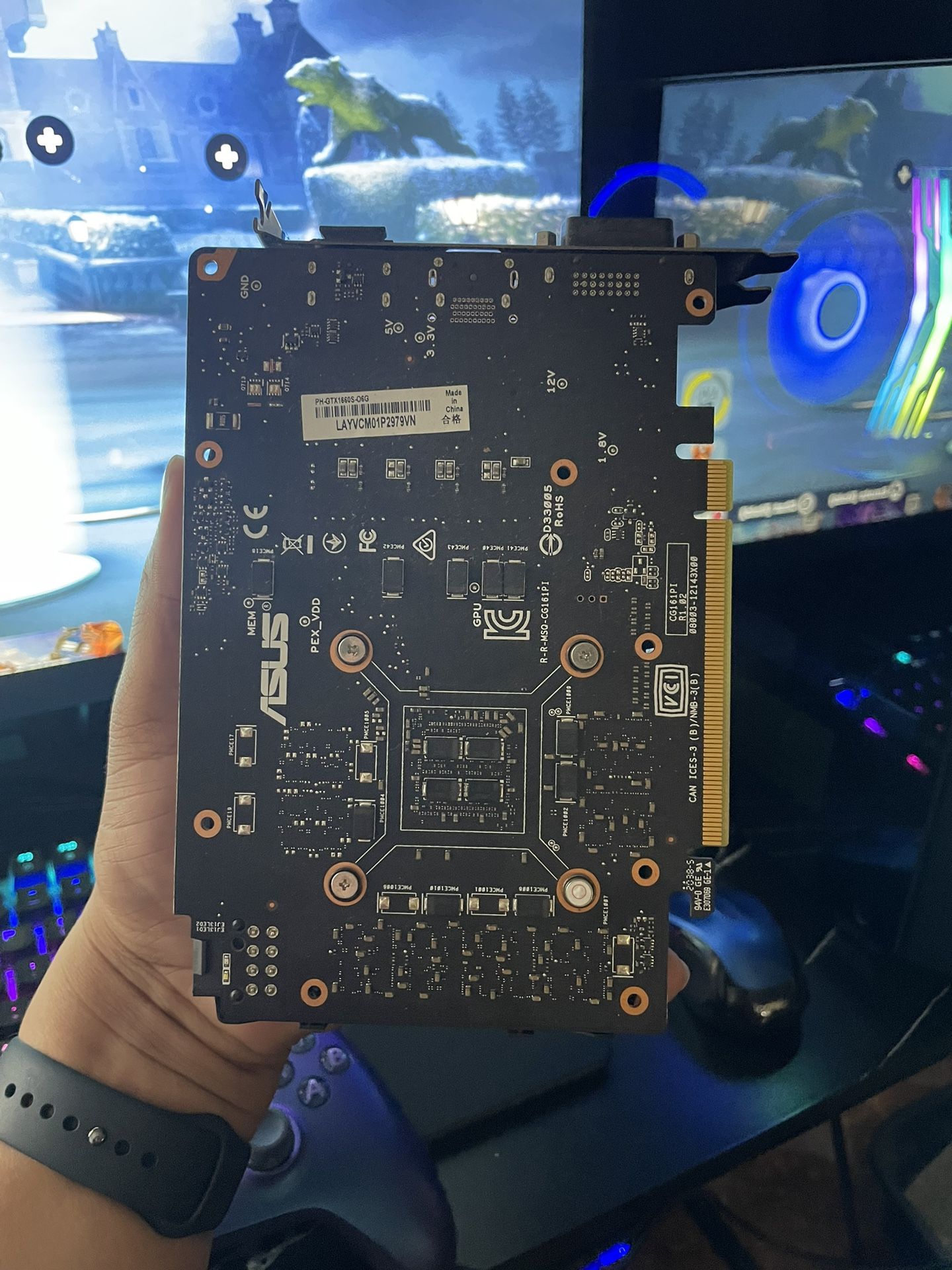 Asus Phoenix 1660 Super GTX Graphics Card for Sale in Ysleta Sur, TX