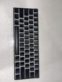 Royal Kludge RK61 Mechanical Keyboard with HyperX Pudding Keycaps – Excellent Condition, OBO