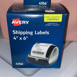 Avery shipping Labels Dymo Label Writer 4”x6”