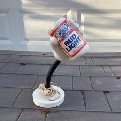 Bud Light Beer Lamp