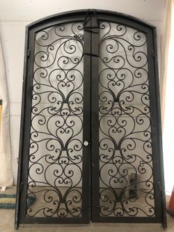Iron  delux door