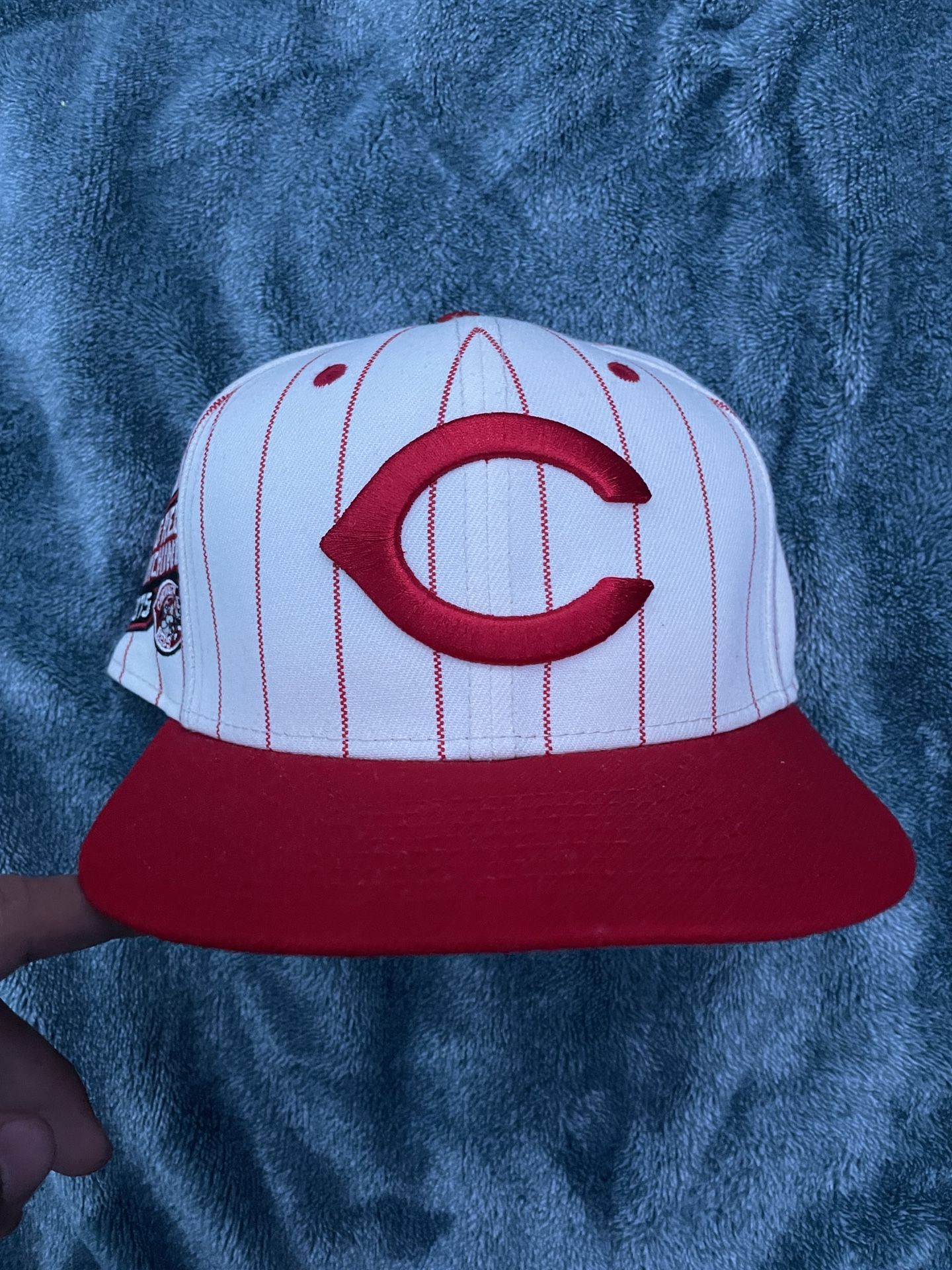 Cincinnati Reds Pinstripe Cap