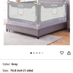 FAMILL Bed Rail for Toddlers with U-Shaped Base, Toddler Bed Rails Baby Gua (SR) MSRP: $58.99 - New - full