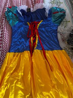 Snow White Princess Costume Dress