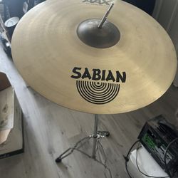 Sabian AAX 21inch Symbol and Stand 