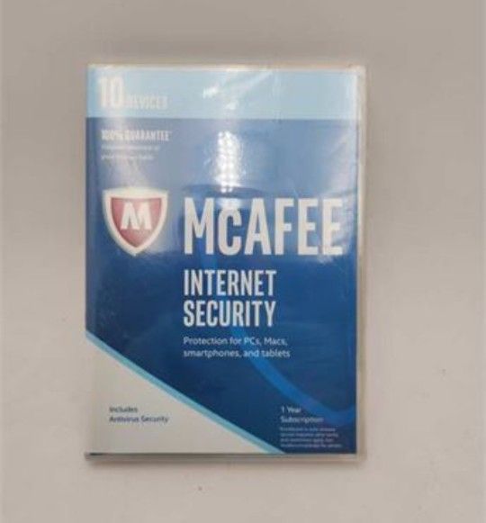 McAfee Internet Security, Antivirus 