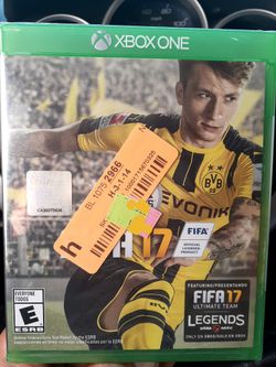 Xbox One Fifa17 in box sealed new