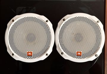 JBL Marine Speakers (pair, 6.5”, 4 Ohms, 50 Watts) - Mint Condition W