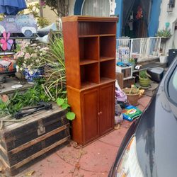 2 Piece Cabinet/Shelf