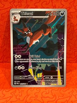 Tho evil 092/084 IR Illustration Rare Pitch Black
