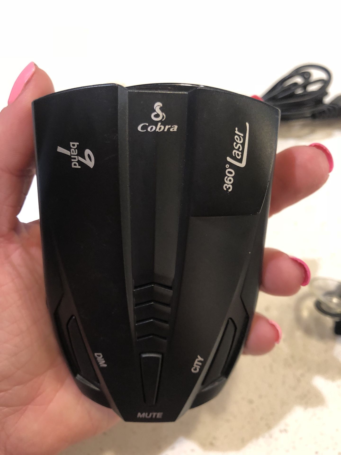 Cobra 360 laser radar detector (9 band)