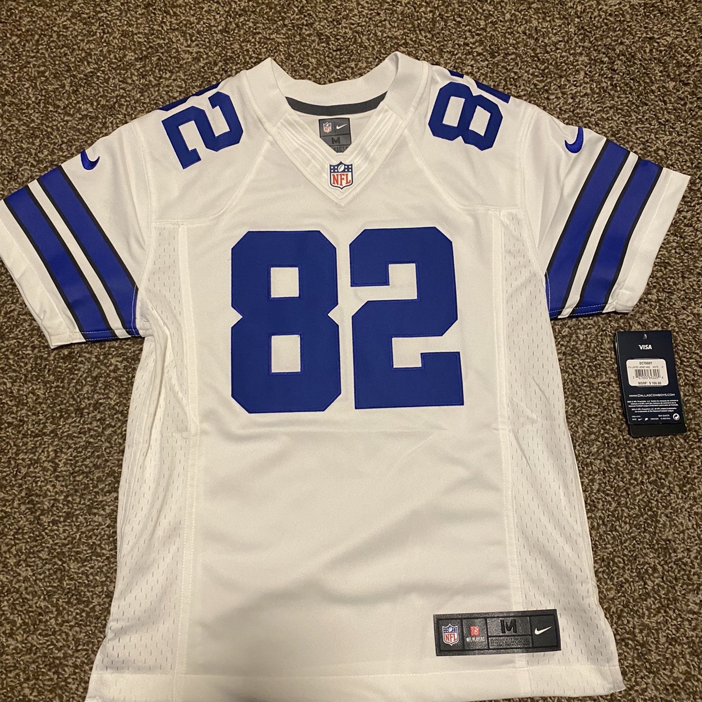 New Dallas Cowboys Jason Witten 82 Nike Limited Stitched Jersey youth msrp 110 for Sale in Mansfield TX OfferUp