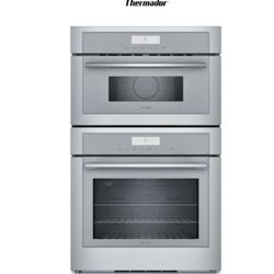 Brand New Thermador 30” Wall Oven + 30” Built-In Microwave – Luxury Set!