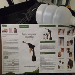 Electic Portable Car Wash