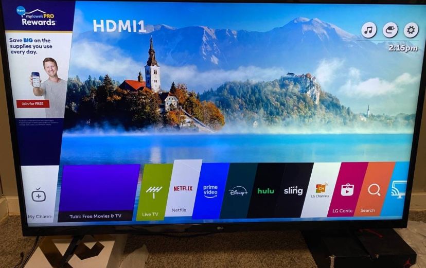 55 In Smart Tv