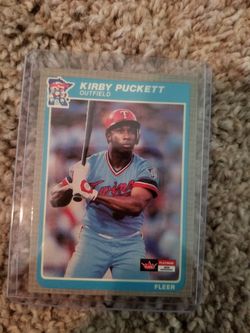 Kirby Puckett baseball card